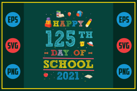 Happy 125th Day of School 2021 Embroidery Design Review