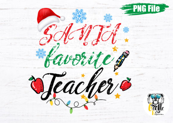 Santa Favorite Teacher Sublimation Png: A Designer’s Honest Take