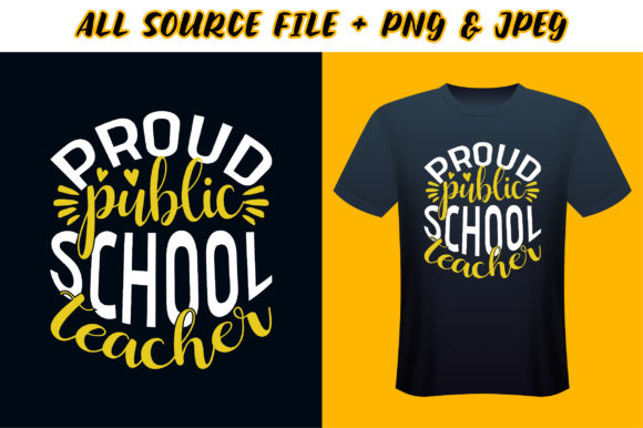 Teacher's T-Shirt Design for Real Embroidery Projects
