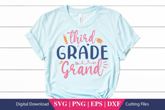 Third Grade Squad School Graphics for Crafts and Printables