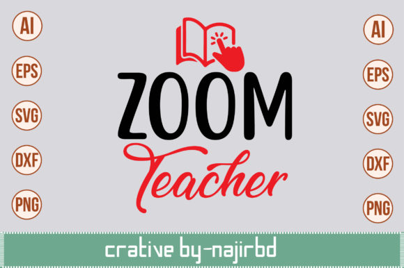 Zoom Teacher Graphics: A Versatile Asset for Crafters and Handmade Businesses